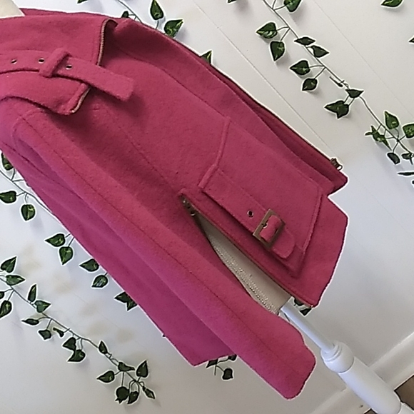 Luii ZIP FRONT FUSCHIA PONCHO SZ S FROM FOXWOOD RESORT/CASINO - Picture 14 of 14